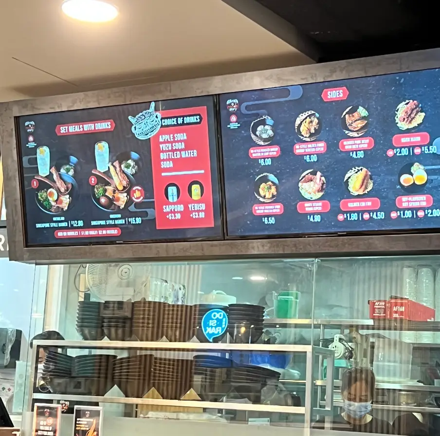 A NOODLE STORY MENU SINGAPORE