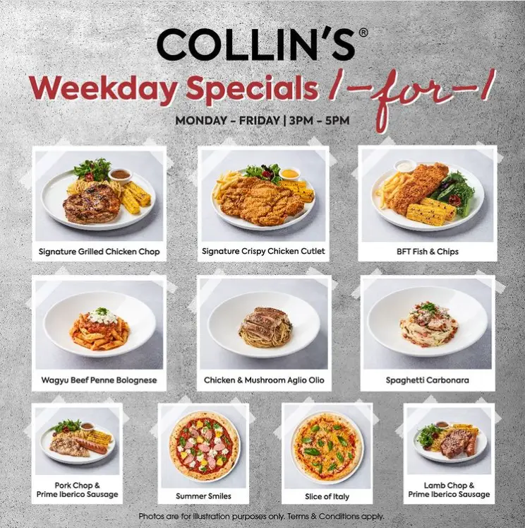 COLLIN’S MENU