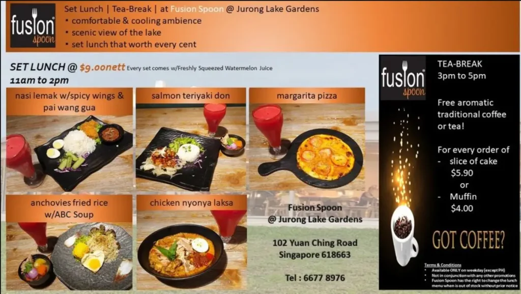 FUSION SPOON MENU SINGAPORE