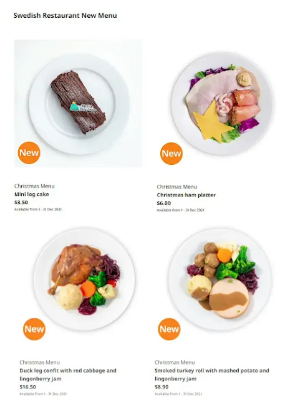 IKEA MENU SINGAPORE