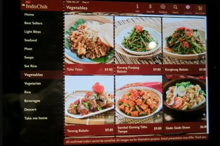 INDOCHILI MENU