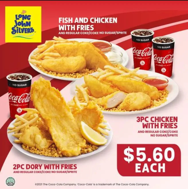 LONG JOHN SILVER’S MENU