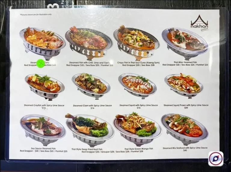 NAKHON KITCHEN MENU