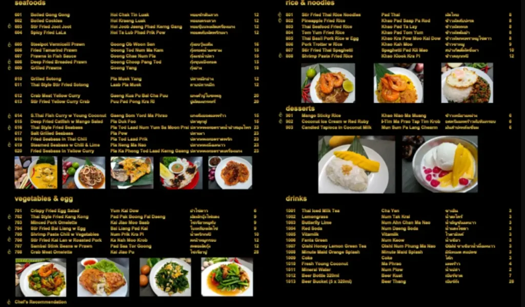 NUMMUN MENU SINGAPORE