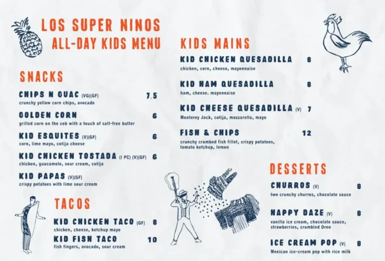 SUPER LOCO MENU