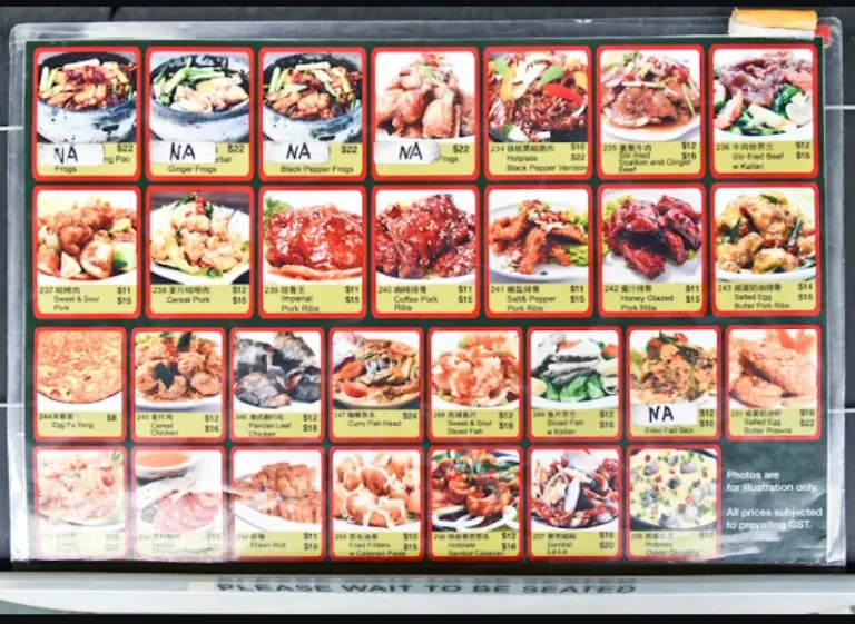 MONGKOK MENU