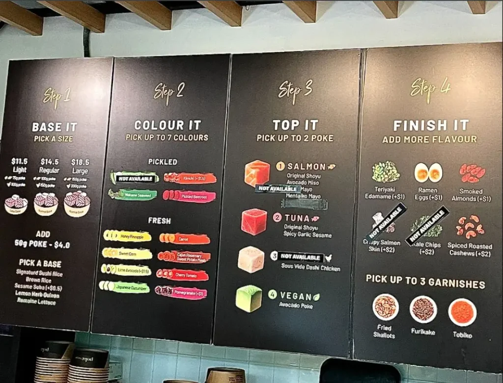 POKE THEORY MENU SINGAPORE